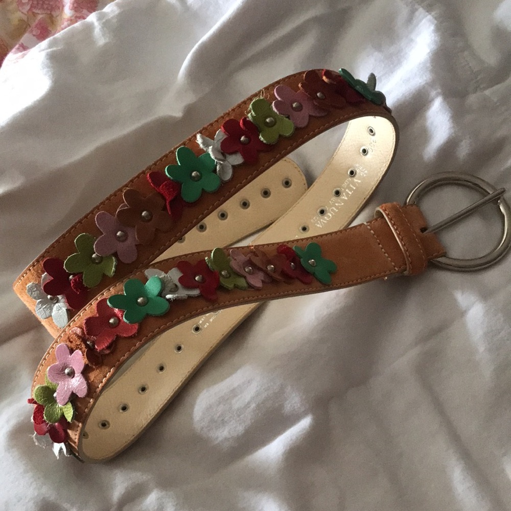 Vitanouva genuine leather belt szL